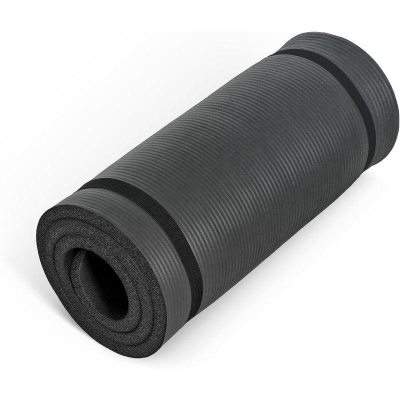1in Thick Yoga Mat with Strap