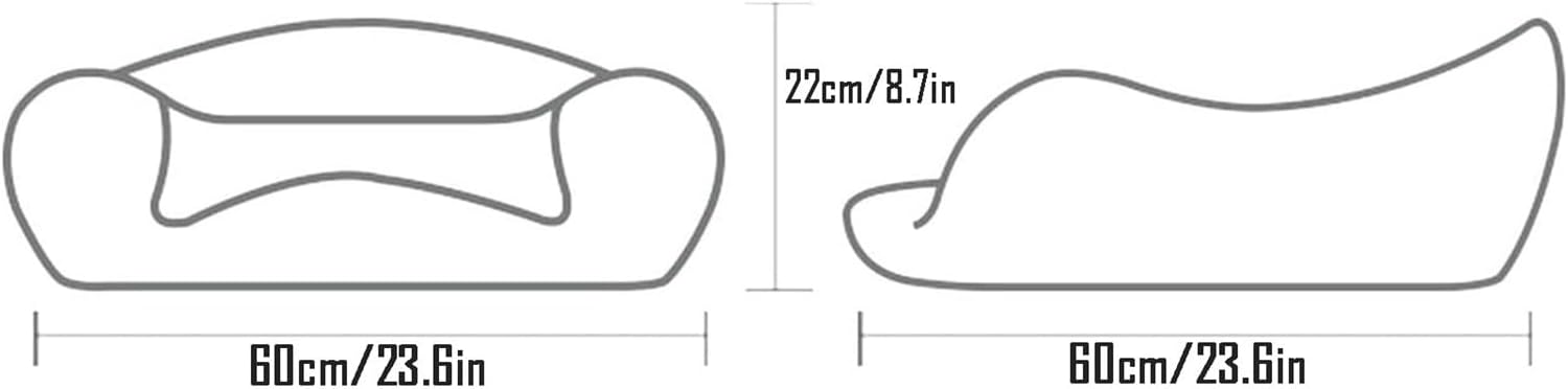 White Memory Foam Meditation Floor Cushion
