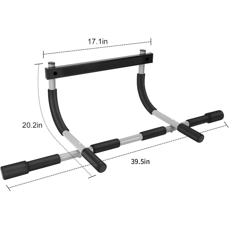 Doorway Pull Up Bar Padded Grips