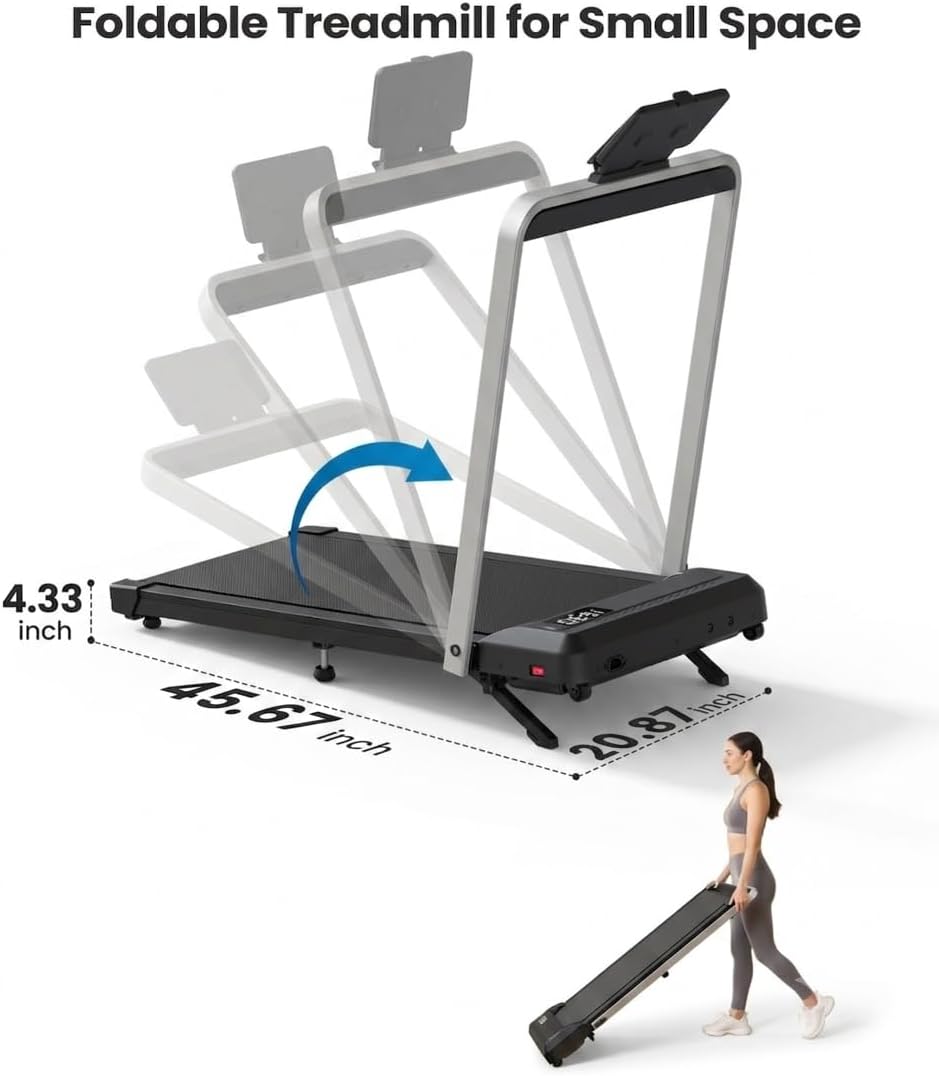Foldable Walking Pad Treadmill