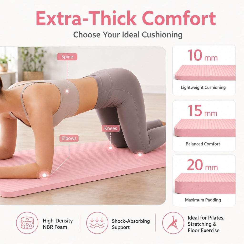 High Density Non Slip Thick Yoga Mat
