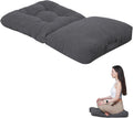 Dark Grey Zabuton Meditation Floor Mat