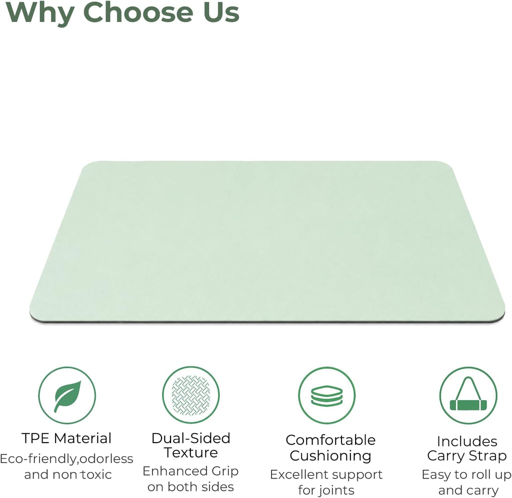 Non Slip Yoga Mat 72x24in