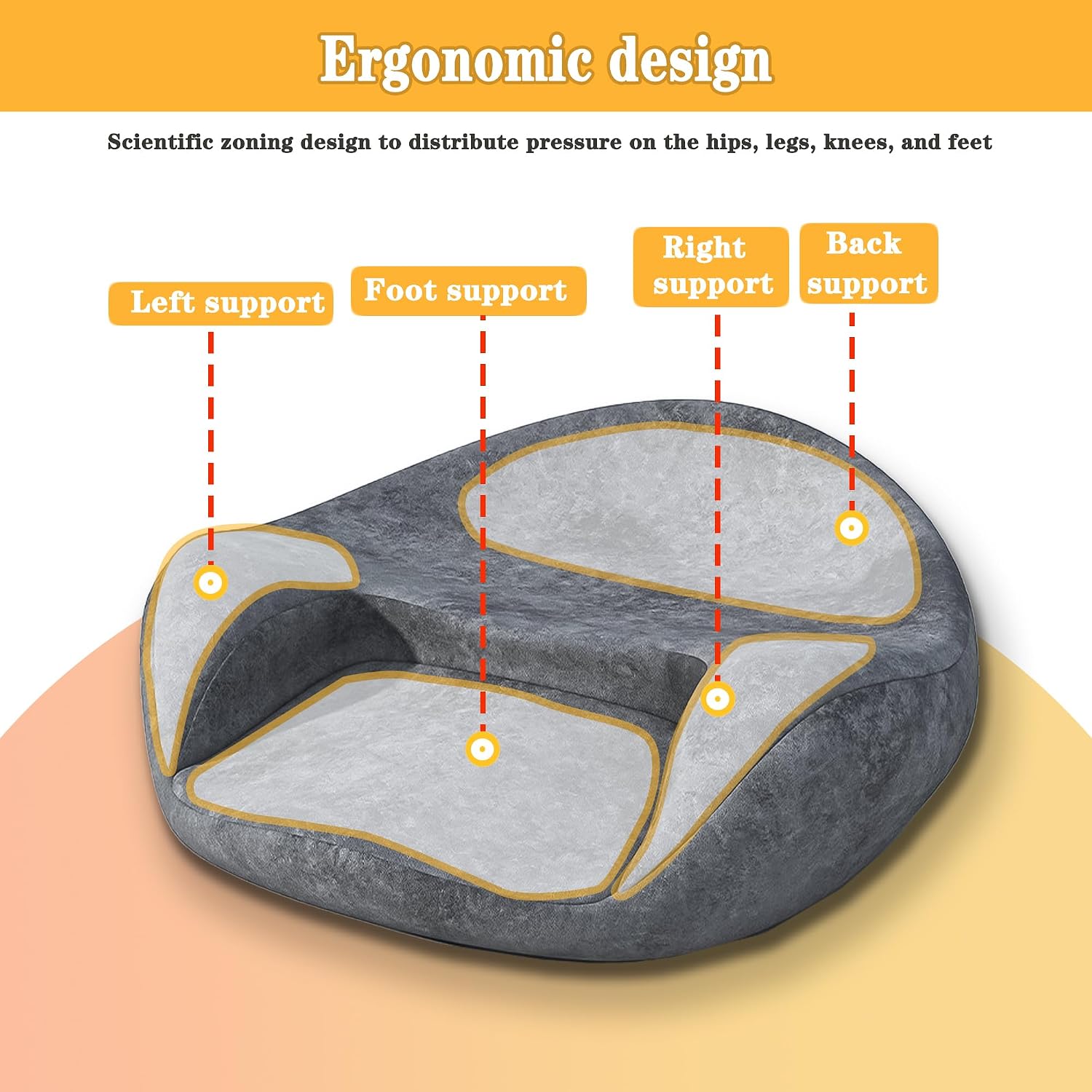 Memory Foam Meditation Cushion