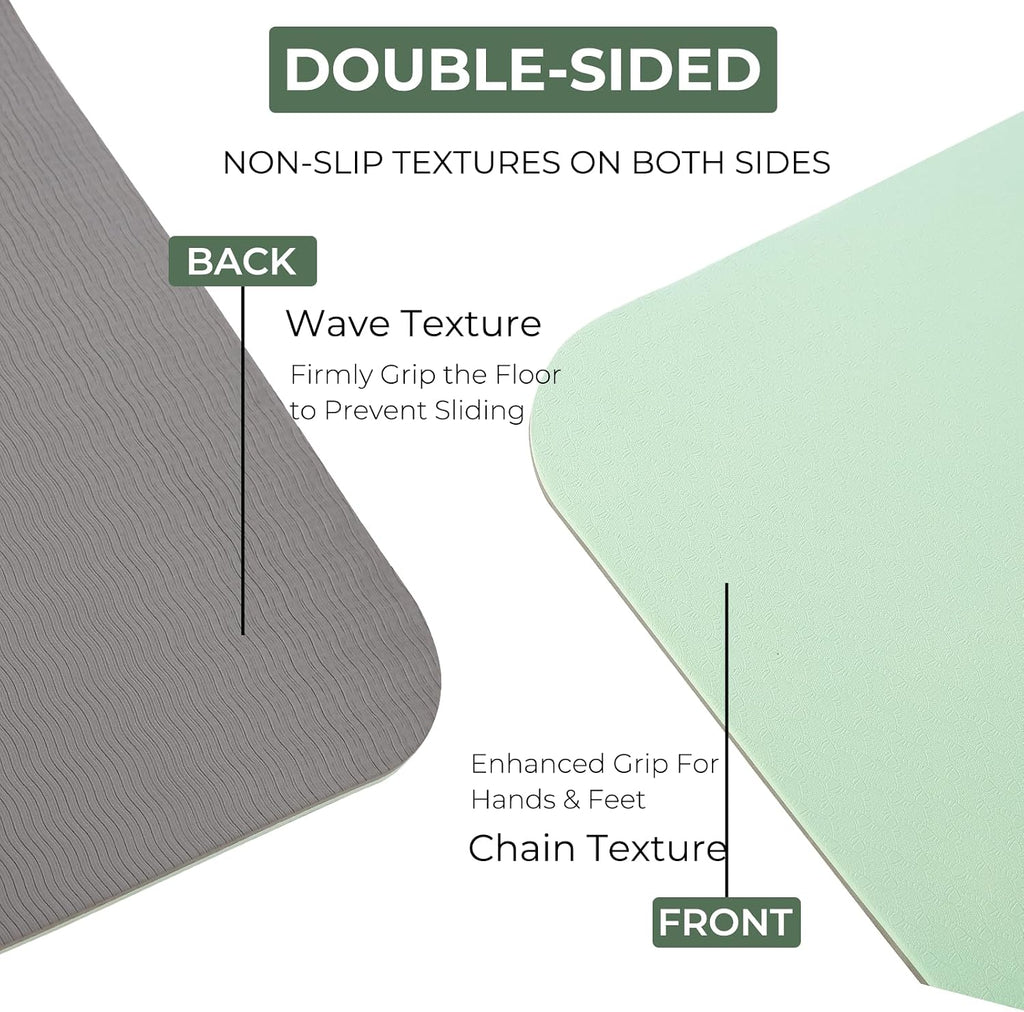 Non Slip Yoga Mat 72x24in