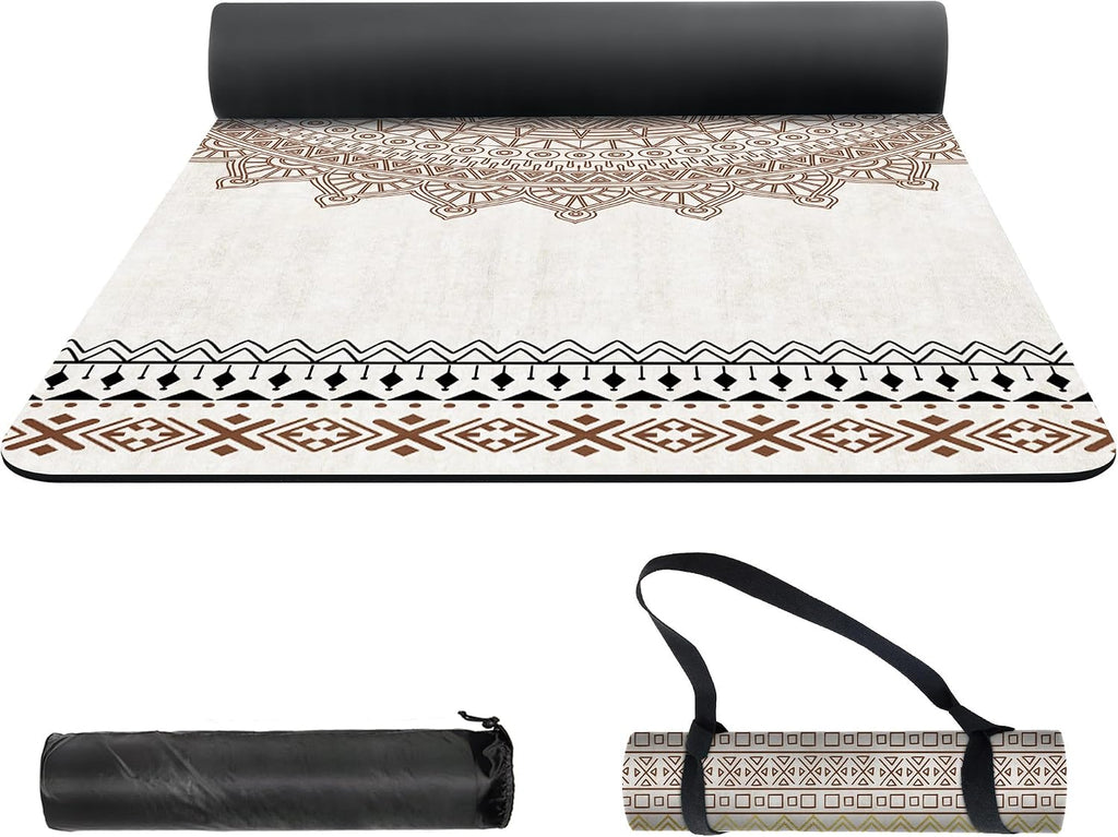 6MM TPE Non Slip Yoga Mat 72x24in