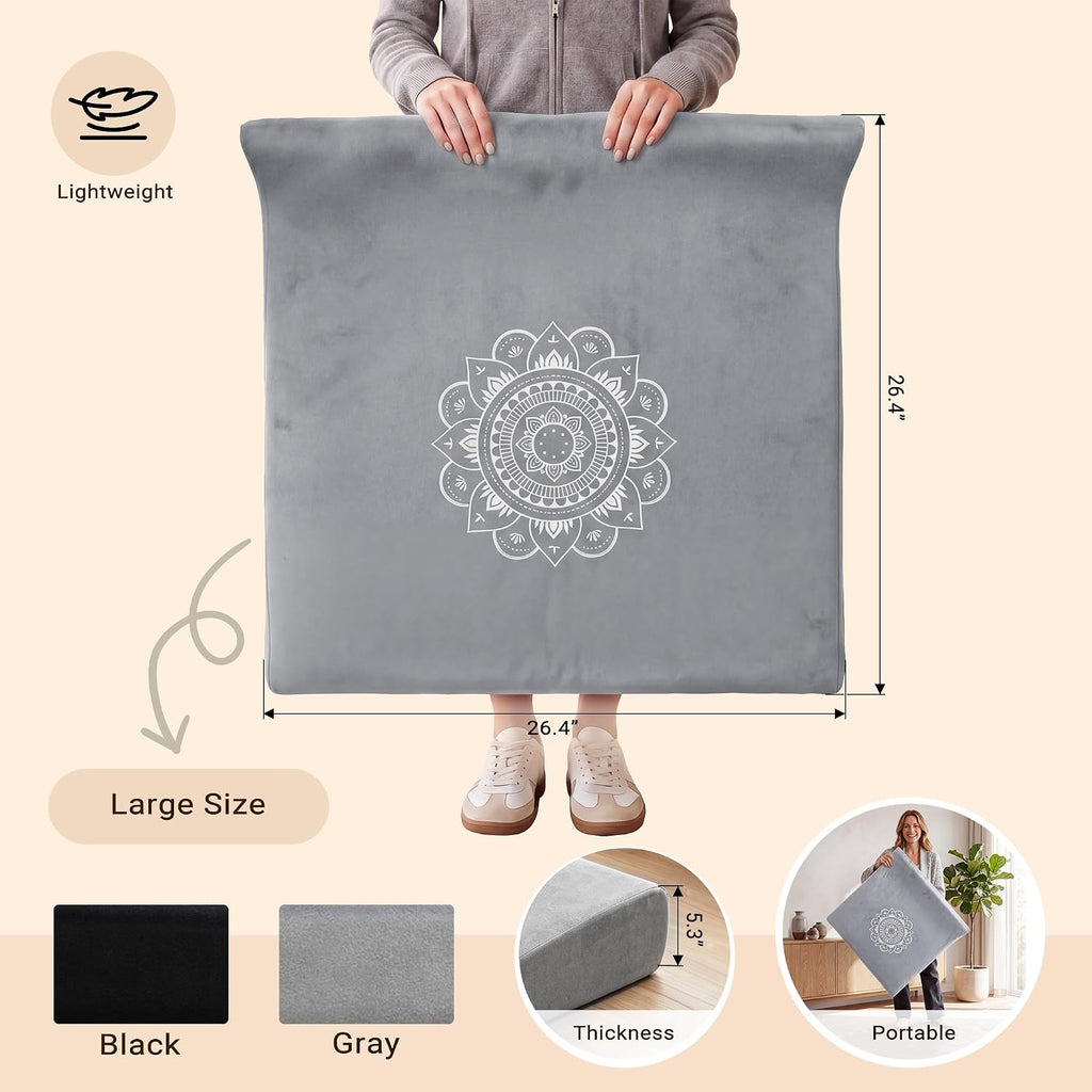 High-Density Foam Zafu Zabuton Meditation Set