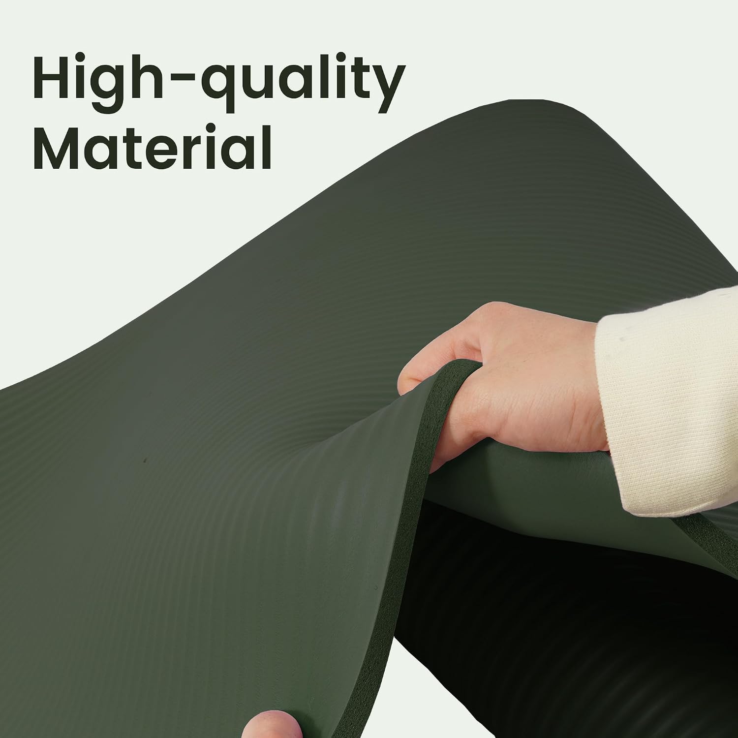 High Density Yoga Mat 1/2in