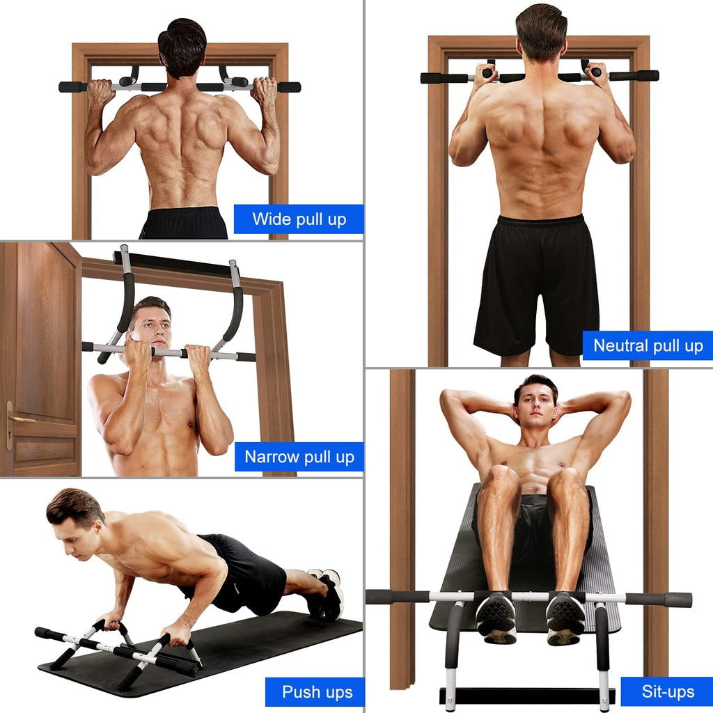 Doorway Pull Up Bar Padded Grips