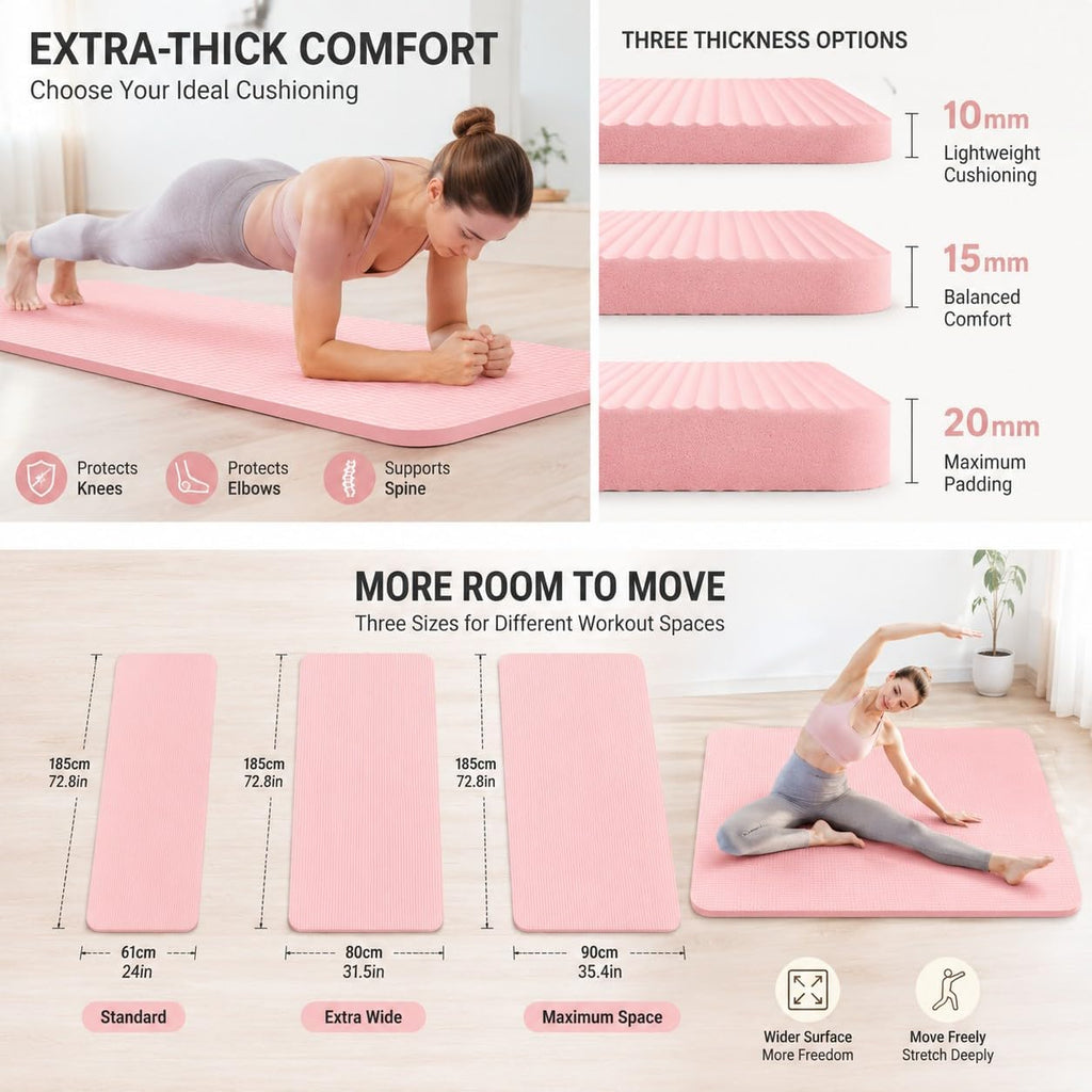 High Density Non Slip Thick Yoga Mat