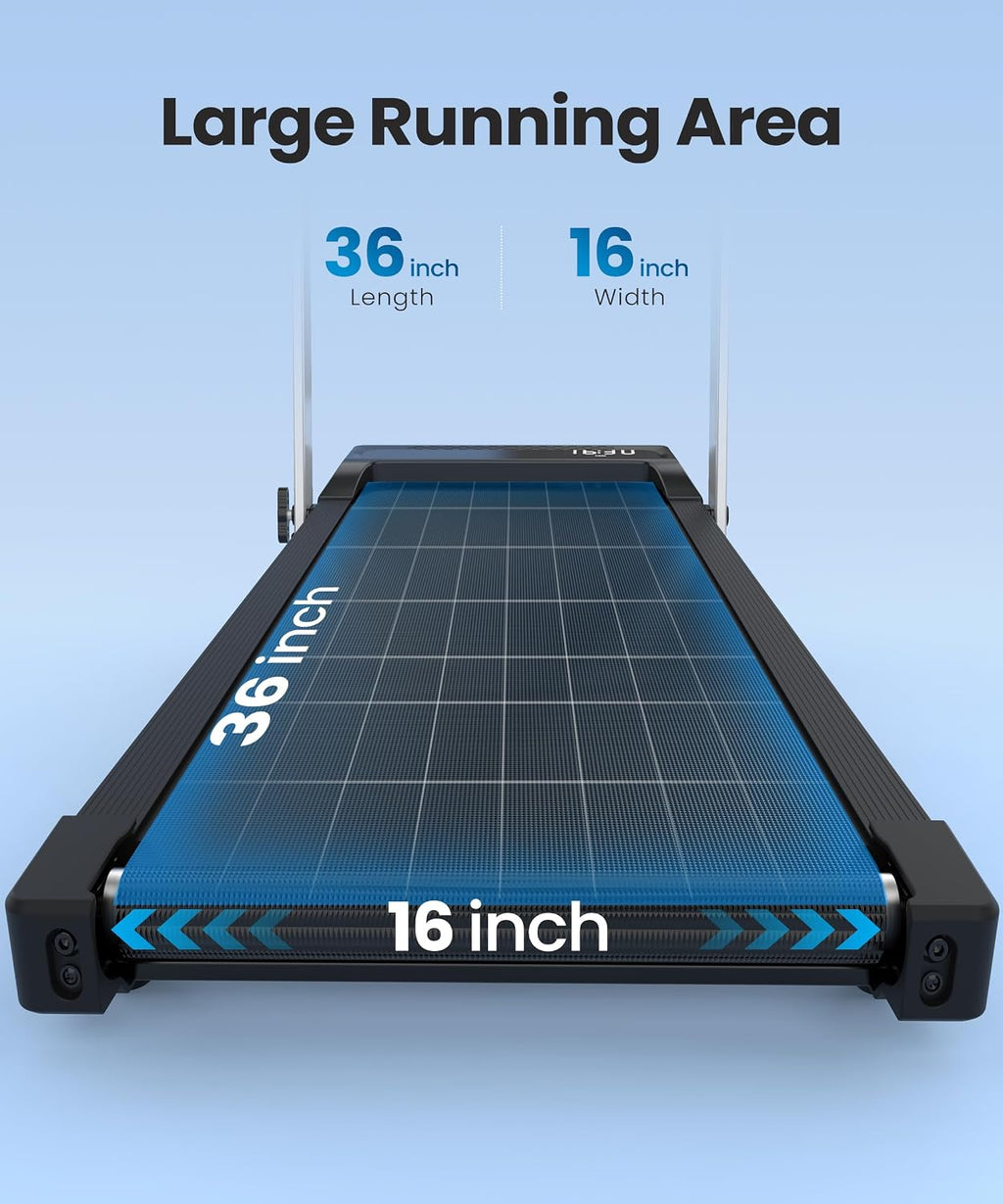 Walking Pad Treadmill With Handle