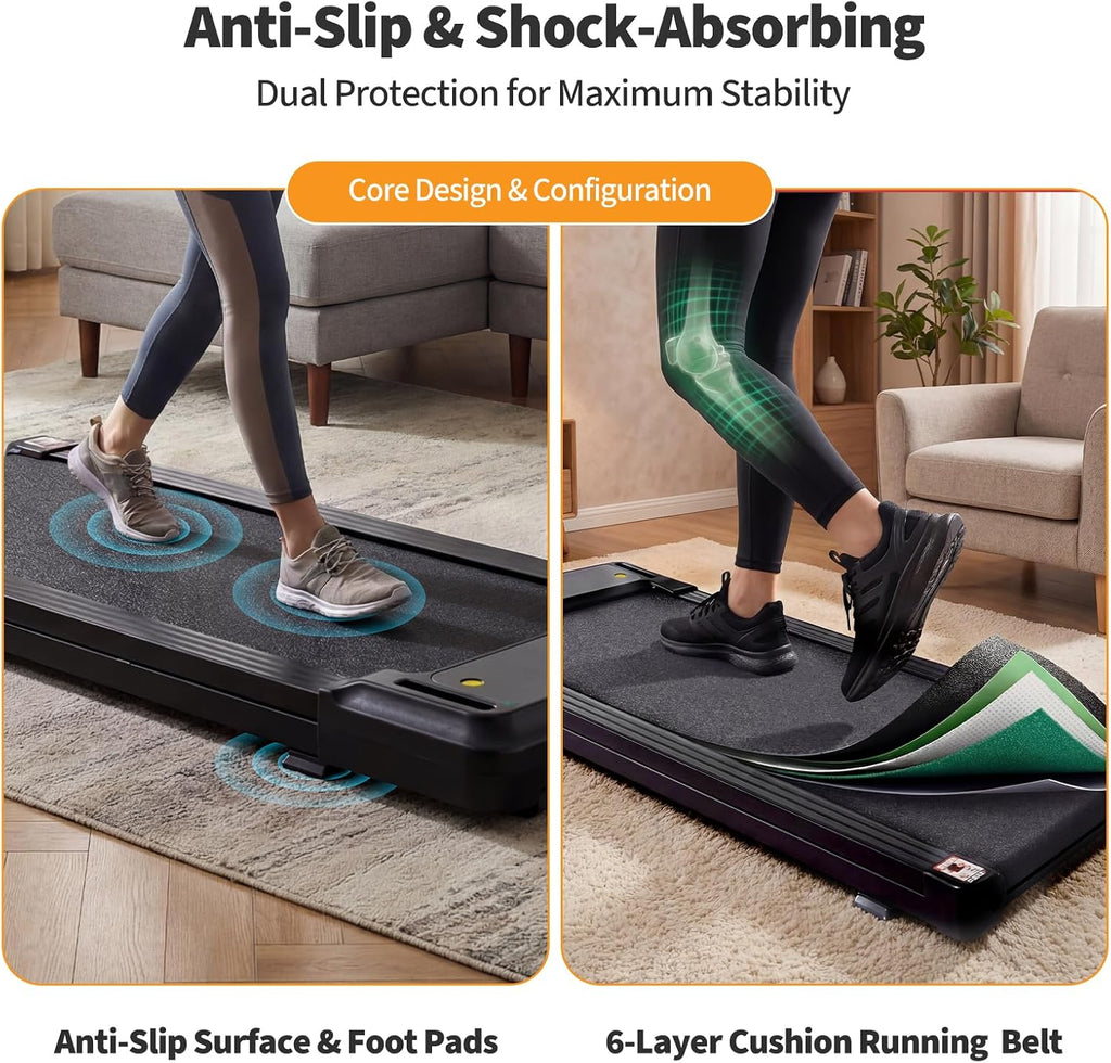 Compact Under Desk Electric Walking Pad