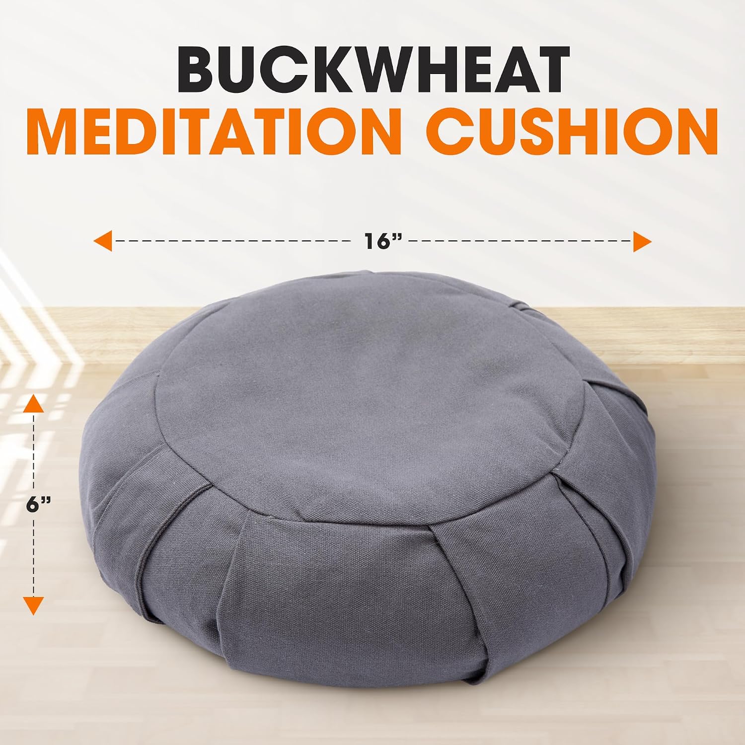 Buckwheat Meditation Cushion