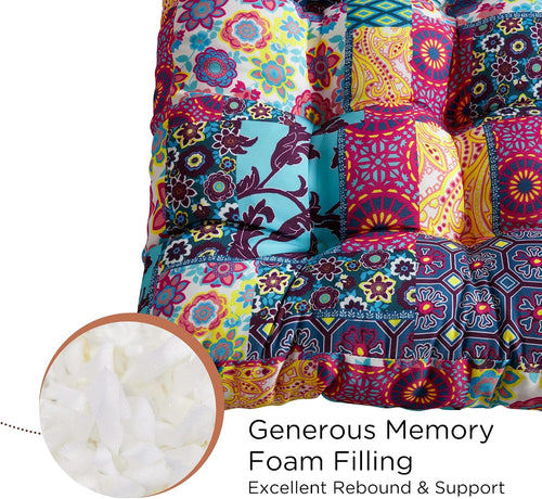 Boho Square Floor Cushion 22in