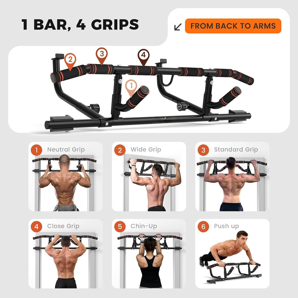 Doorway Pull Up Bar 440lb
