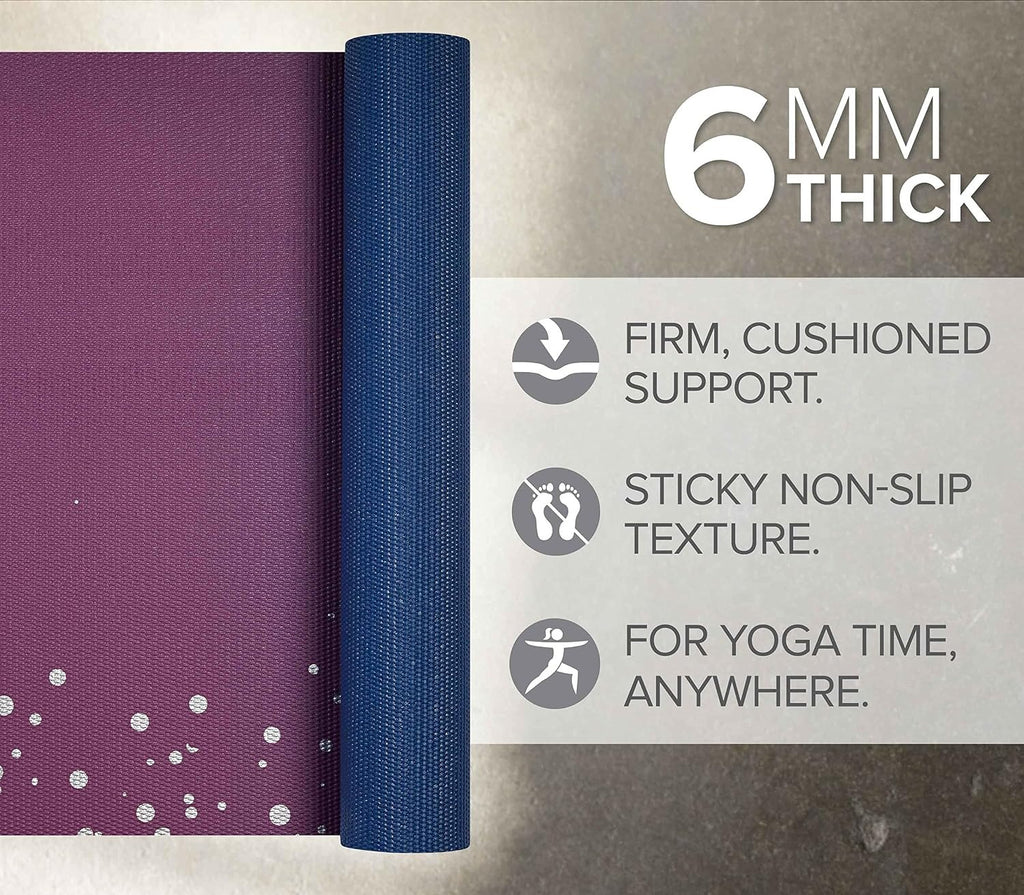 Premium 6mm Printed Yoga Mat